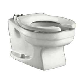 American Standard 2282.001.020 Baby Devoro Universal Flushometer Toilet Bowl Only, White