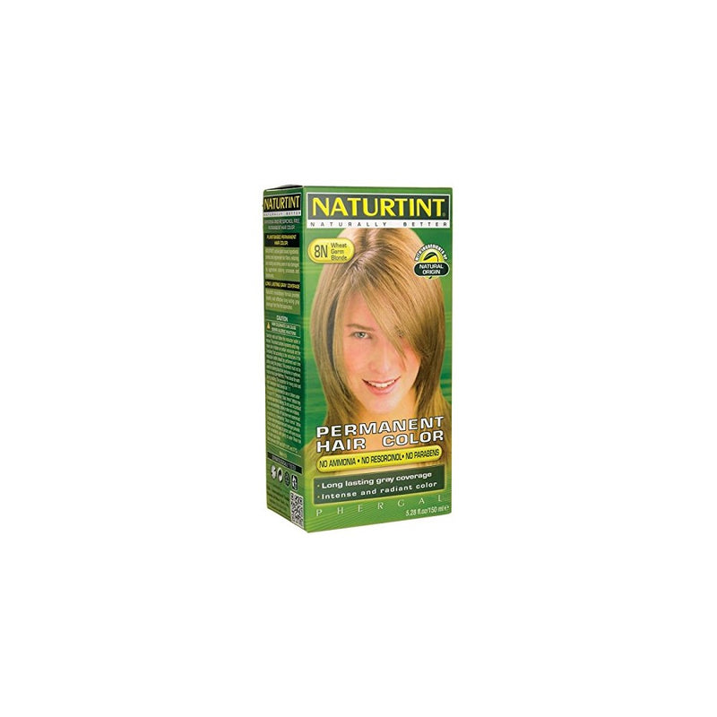 Permanent Hair Color - 8N Wheat Germ Blonde 1 Box