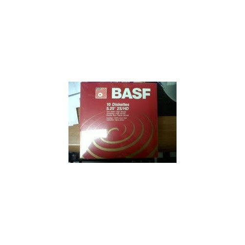 BASF 10 Diskettes 5.25" 2S/HD