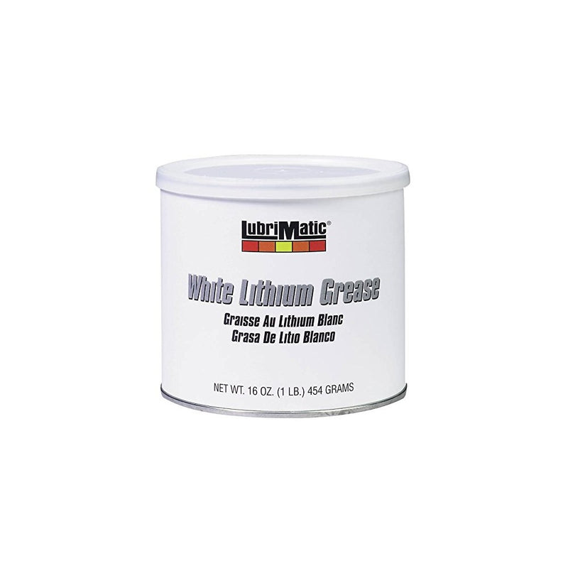 Plews-Edelmann 11350 Lubrimatic Lithium Grease, 16 oz Can, White,Pack of 1