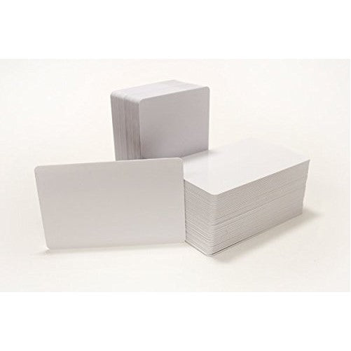 250 CR80 30Mil Blank White PVC Plastic Credit, Gift, Photo ID Cards