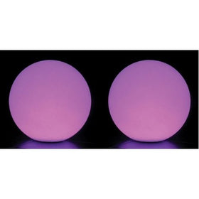 2 Main Access 13" Ellipsis Pool/Spa Waterproof Color Changing Floating LED Light
