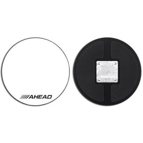 Ahead Drum Corp Practice Pad with Snare Sound White Hard Surface 10 in.