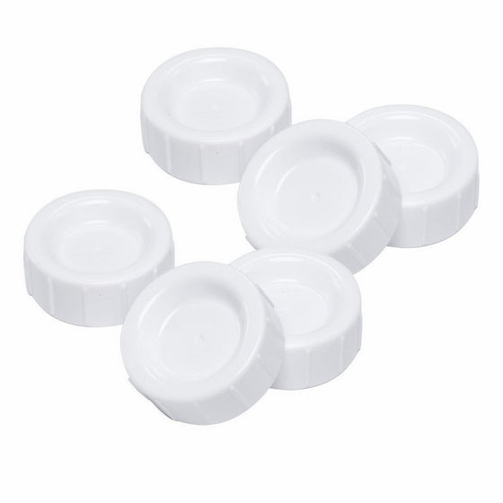 Dr. Brown's Natural Flow Standard Storage Travel Caps Replacement, 6 Pack