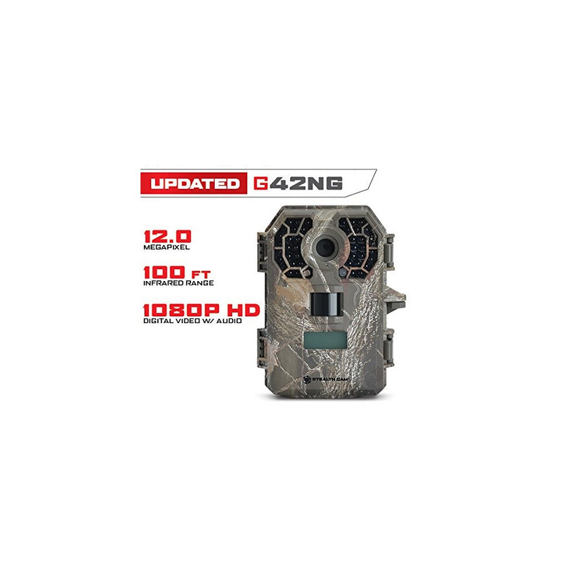 Stealth Cam G42NG No Glo Trail and Wildlife Camera. Day or night proven reliability. Designed and Engineered in the USA