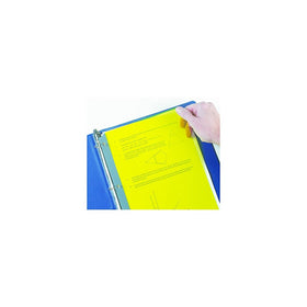 Ashley Productions ASH10830 Full Page Reading Guide, 8.5" Wide, 13" Length, 0.1" Height, Yellow