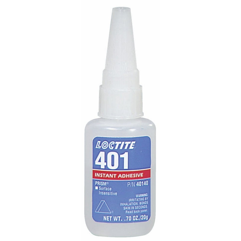Loctite 40140 Clear 40140 401 Prism Surface Insensitive Instant Adhesive, 20 mL Bottle