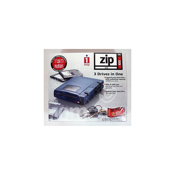 Iomega 100MB External SCSI Zip Drive