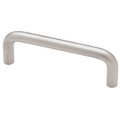Brainerd P604BAV-SC-C7 3-Inch Solid Brass Cabinet Hardware Handle Wire Pull