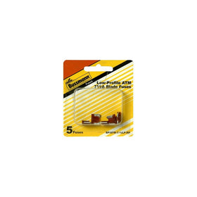 Bussmann ATM-7-1/2 ATM Automotive Blade Fuse - 7.5 Amp, 5 Pack (Tin)