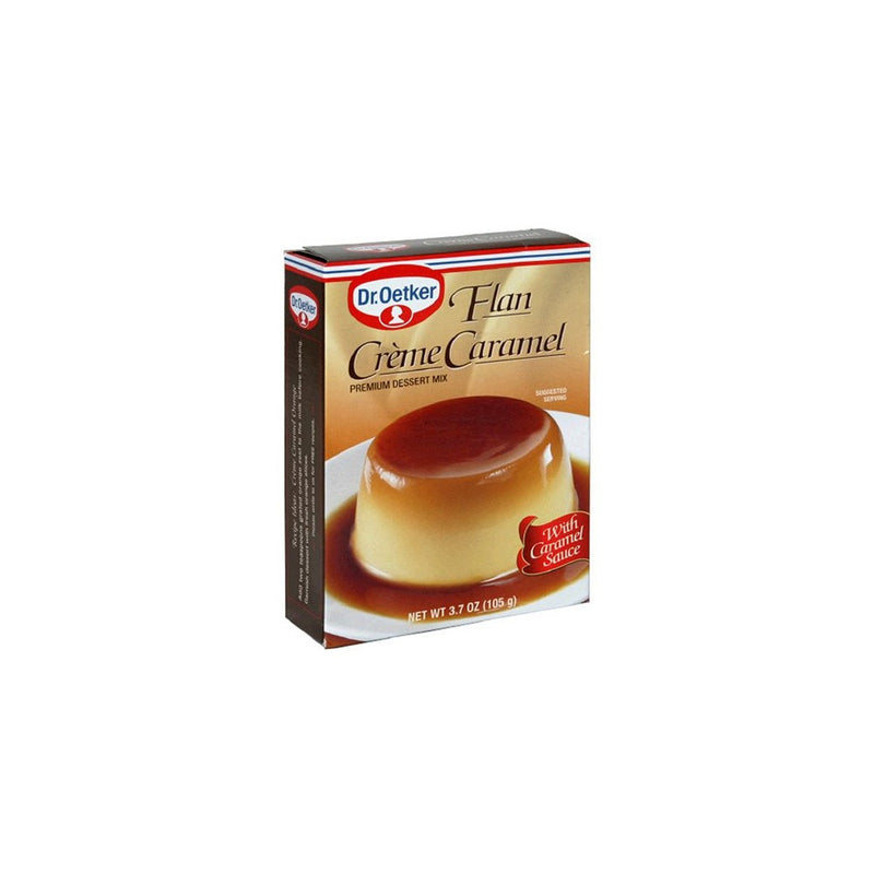 Dr. Oetker Flan Creme Caramel, 3.7-Ounce Boxes (Pack of 12)