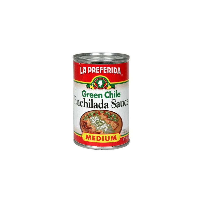 La Preferida Green Chile Enchilada Sauce, 10-Ounce Cans (Pack of 12)