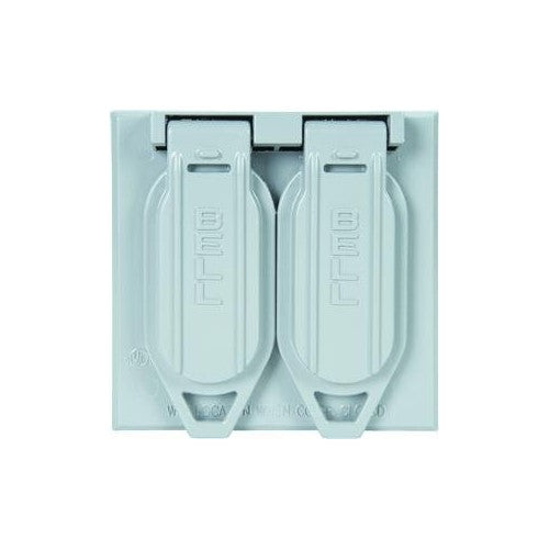 Do it Weatherproof Electrical Cover GRAY OUTDOOR OUTLT COVER