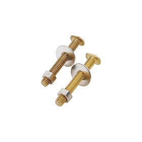 Toilet Bolt Set 5/16x2-1/4 Brs
