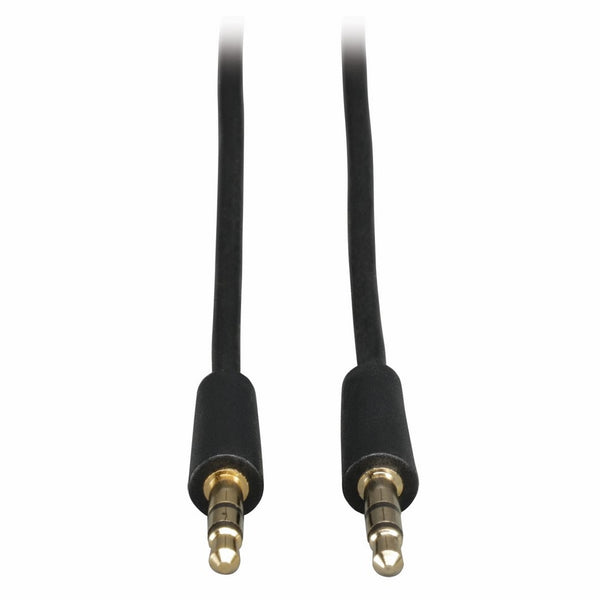 Tripp Lite 3.5mm Mini Stereo Audio Cable for Microphones, Speakers and Headphones (M/M) 10-ft.(P312-010)