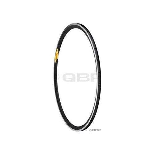 Velocity Deep-V 700c 32h Black with Machined Sidewall