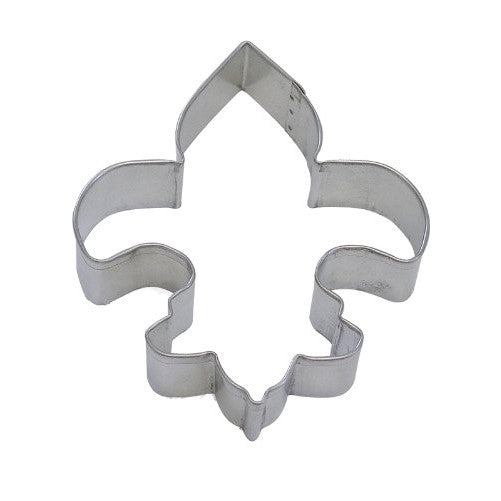 R&M Fleur De Lis 4.5" Cookie Cutter in Durable, Economical, Tinplated Steel