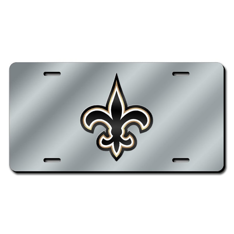 NFL New Orleans Saints Laser-Cut Auto Tag