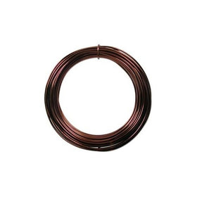 Aluminum Craft Wire 12 Gauge 39 Feet BROWN