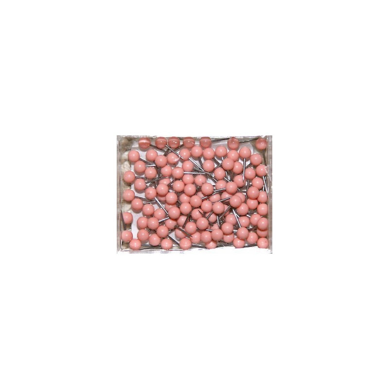 1/8 Inch Map Tacks - Pink