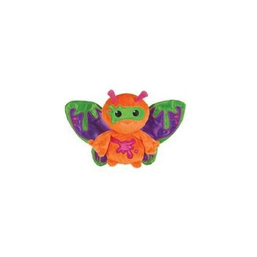 Webkinz Plush Zumbuddy Zami Orange With Green Wings