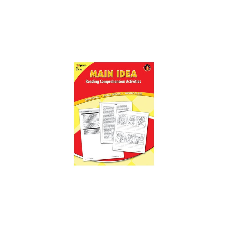 Main Idea Comprehension Book Book