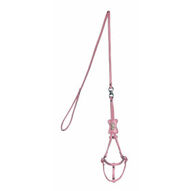 Hip Doggie Pink Bone Step-in Harness, XXS