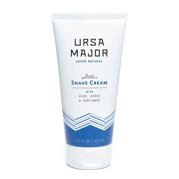 Ursa Major Stellar Shave Cream - Super Nourishing, Non-Lathering Natural Shaving Cream with Aloe, Birch and Sunflower (5.3 fl oz)