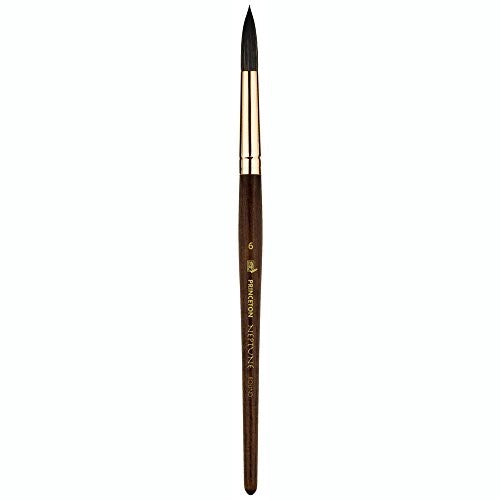 Princeton Artist Brush Neptune, Brushes for Watercolor Series 4750, Round Synthetic Squirrel, Size 10