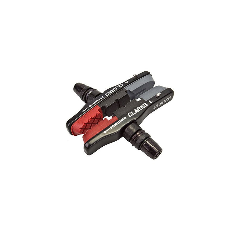 Clarks Elite Mtb Yybrid V-brake Pads With Lightweight Aluminium Holder