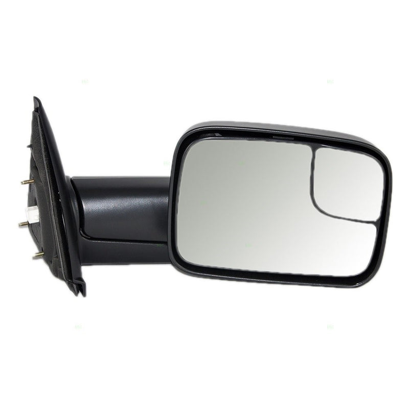 Passengers Power Side Trailer Tow Flip-Up Mirror Heated 7x10 Replacement for Dodge Pickup Truck 55077444AO