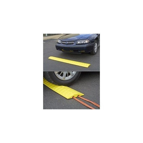 Eagle 1793 Speed Bump Cable Protector, 108" Length x 10" Width x 2" Height, Yellow