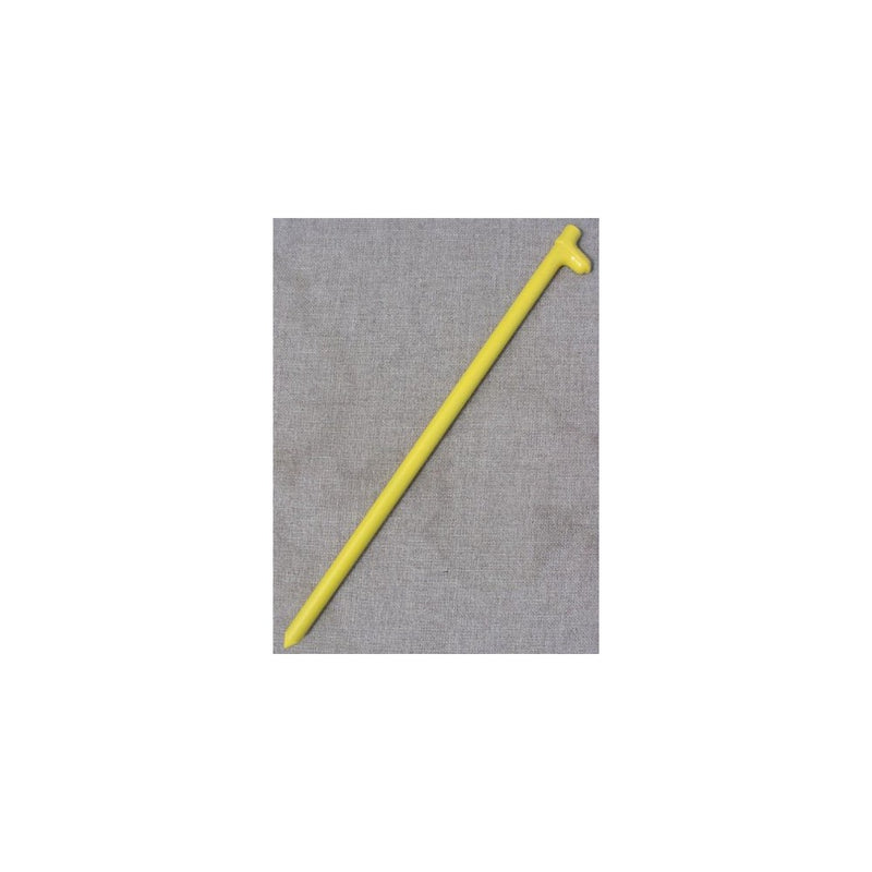 Forged Head Stake, 18"L, Yellow