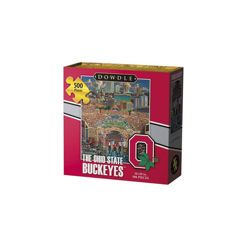 Dowdle Folk Art Ohio State Buckeyes Jigsaw Puzzle (500 Piece)