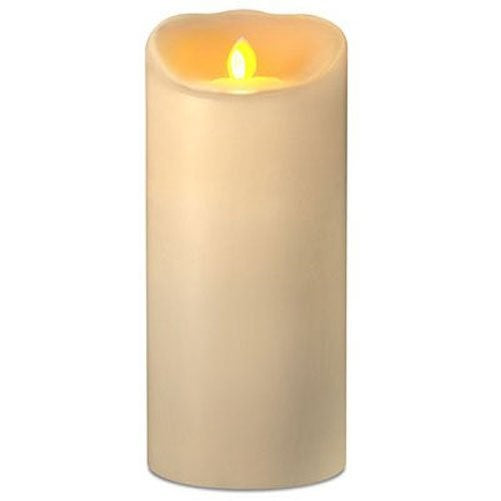 Inglow IGFT88207CR00 iFlicker Flameless Candle, Cream, 3-inch by 7-Inch