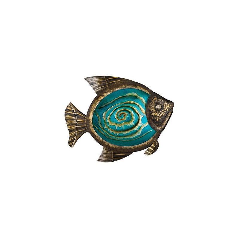 Regal Art &Gift Bronze Fish Wall Decor, 17-Inch