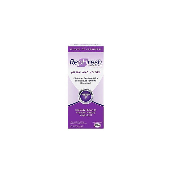 RepHresh Vaginal Gel, Odor Eliminating Gel, 4 ea (Pack of 2)