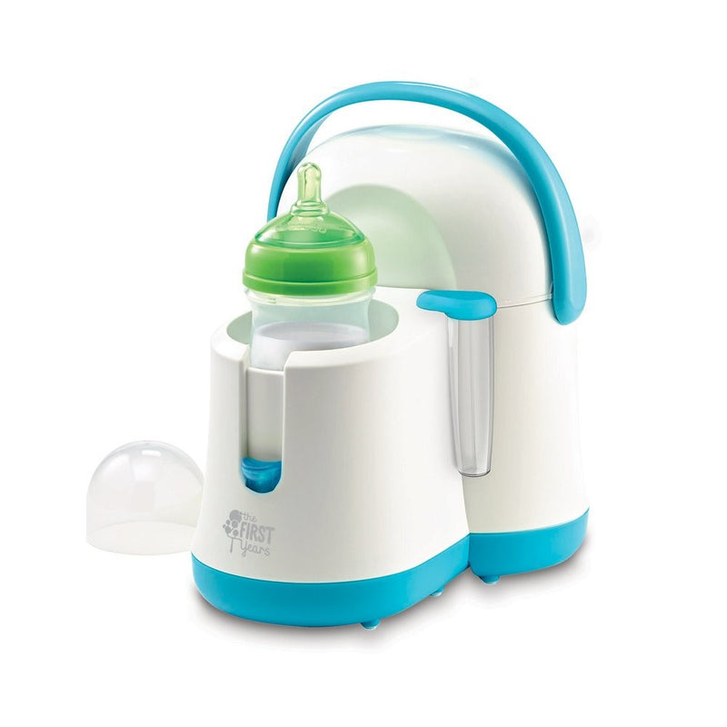 The First Years Night Cravings Bottle Warmer & Cooler, Blue/White