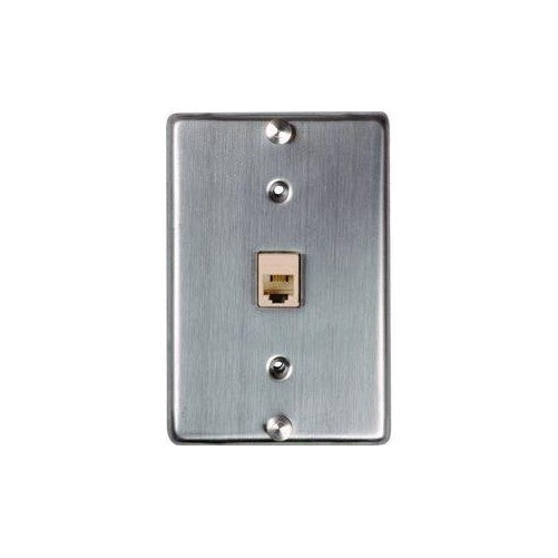 SOUTHWESTERN BELL S60617 6-Conductor Stainless-Steel Wall Mount