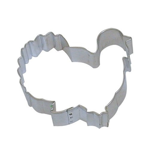 R&M Gobbler Turkey 3.75" Cookie Cutter in Durable, Economical, Tinplated Steel