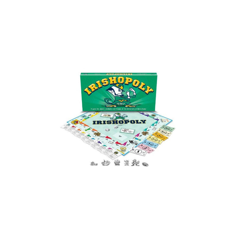 Late for the Sky University Of Notre Dame Monopoly