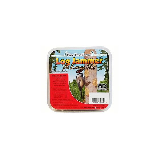 Pine Tree 5001 Log Jammer High Energy Suet Plug,net wt 9.4oz