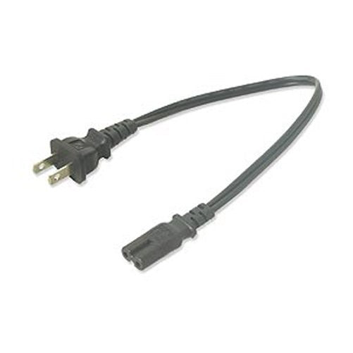 Ziotek - Notebook laptop Power Cord - C7 Figure-Eight Plug - 1FT - 1 Pack