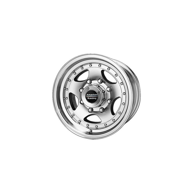 American Racing AR23 Machined Wheel with Clear Coat (15x8"/5x4.5")