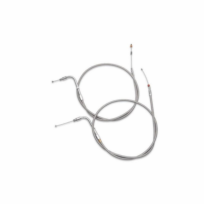 Barnett Performance Products 102-30-40024-06 - Stainless Clear-Coated Idle Cable (6in.)