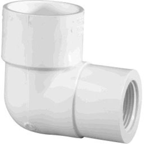 Charlotte Pipe Reducing Elbow 1 " X 1/2 " 90 Deg. White Pvc Schedule 40