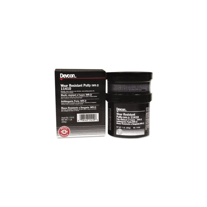 Devcon 11420 Dark Gray WR-2 Wear Resistant Putty, 3 lb.