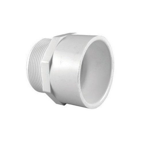 ADAPTR SCH40PVC2"SL2"MPT by CHARLOTTE MfrPartNo PVC 02109 1600