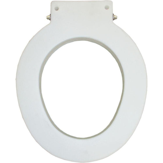 Bemis Medic-Aid 4-Inch Toilet Seat Lift Spacer, Round, White, 4LR 000