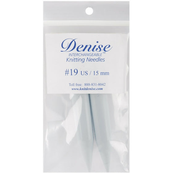 Denise Interchangeable Knitting Needles, Size 19/15mm